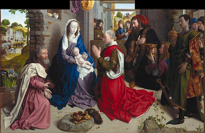 Hugo van der Goes The Adoration of the Kings oil painting picture
